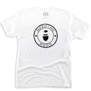 Morning Wood Trendy Tee - White Out